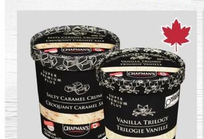 No Frills: Chapman's Premium Plus - 5000 PCO Points for $9.00 Spend - PM with Foodland $3.00/unit