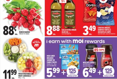 Metro Ontario Flyer Deals August 27th – September the 2nd: 18 Pack Selection Large Eggs $4.98 + 125 Moi Points ($1)