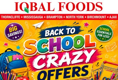 Iqbal Foods Flyer August 27 to September 2