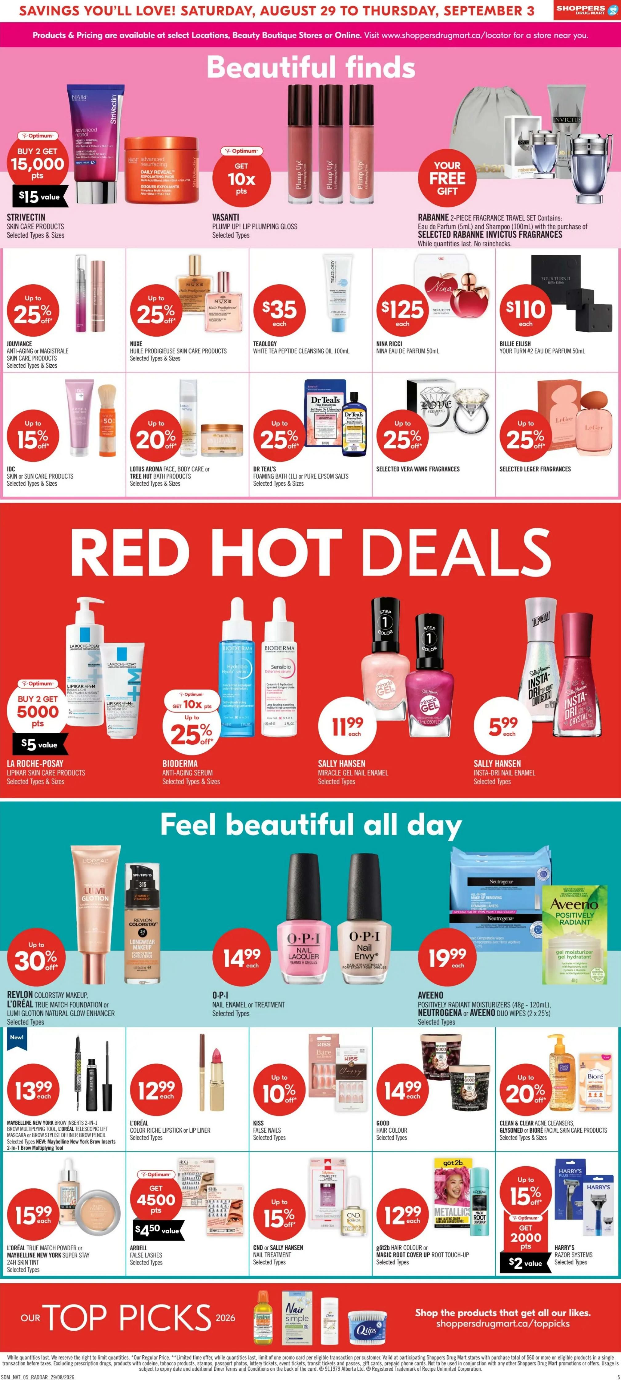 Shoppers Drug Mart (Atlantic) Flyer August 29 to September 3