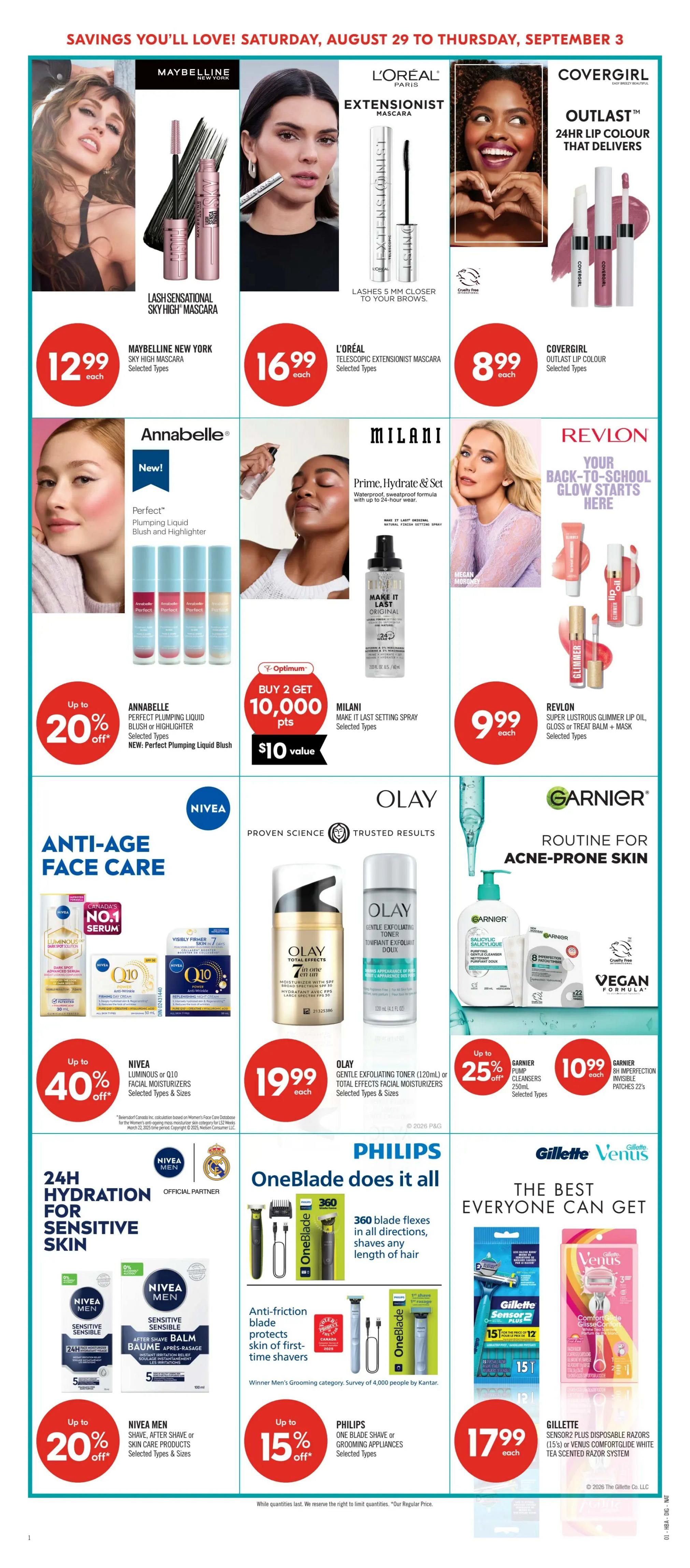 Shoppers Drug Mart (Atlantic) Flyer August 29 to September 3