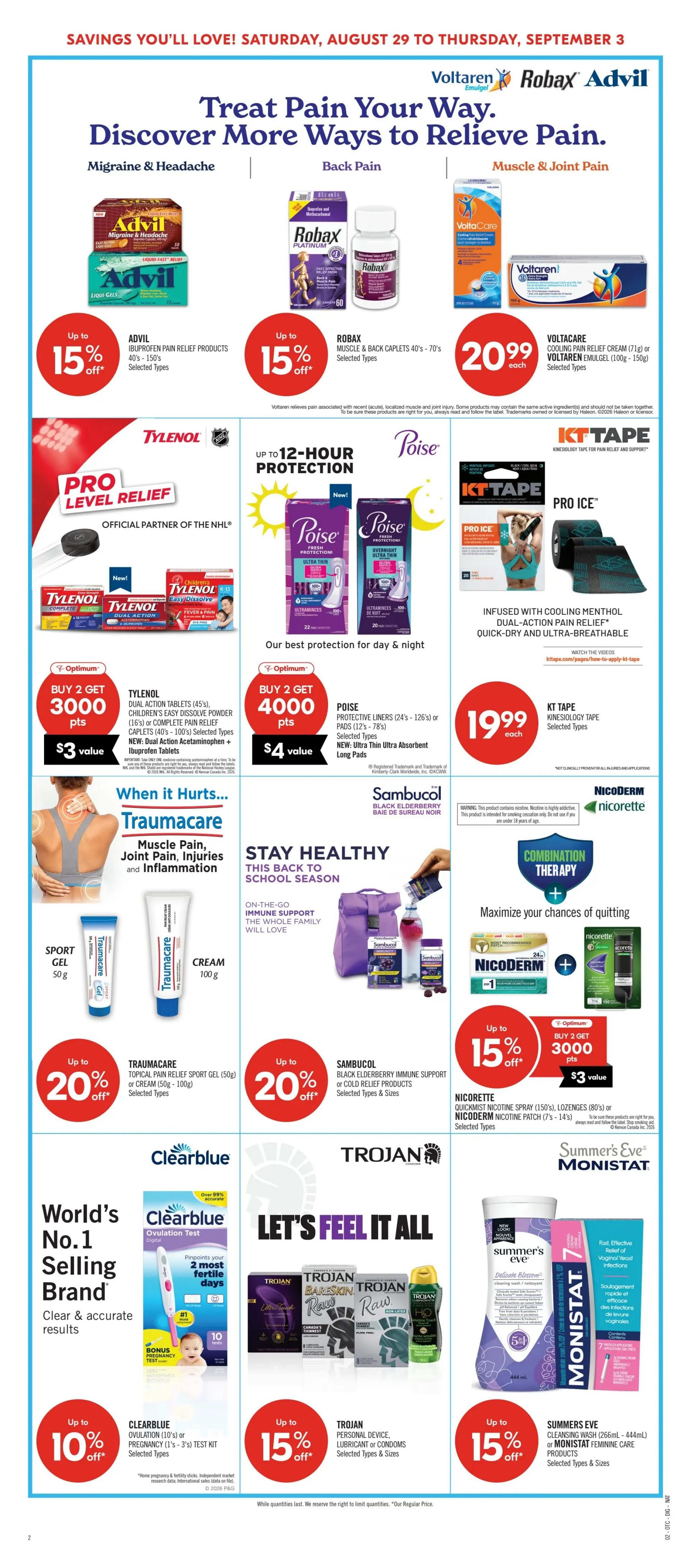 Shoppers Drug Mart (Atlantic) Flyer August 29 to September 3
