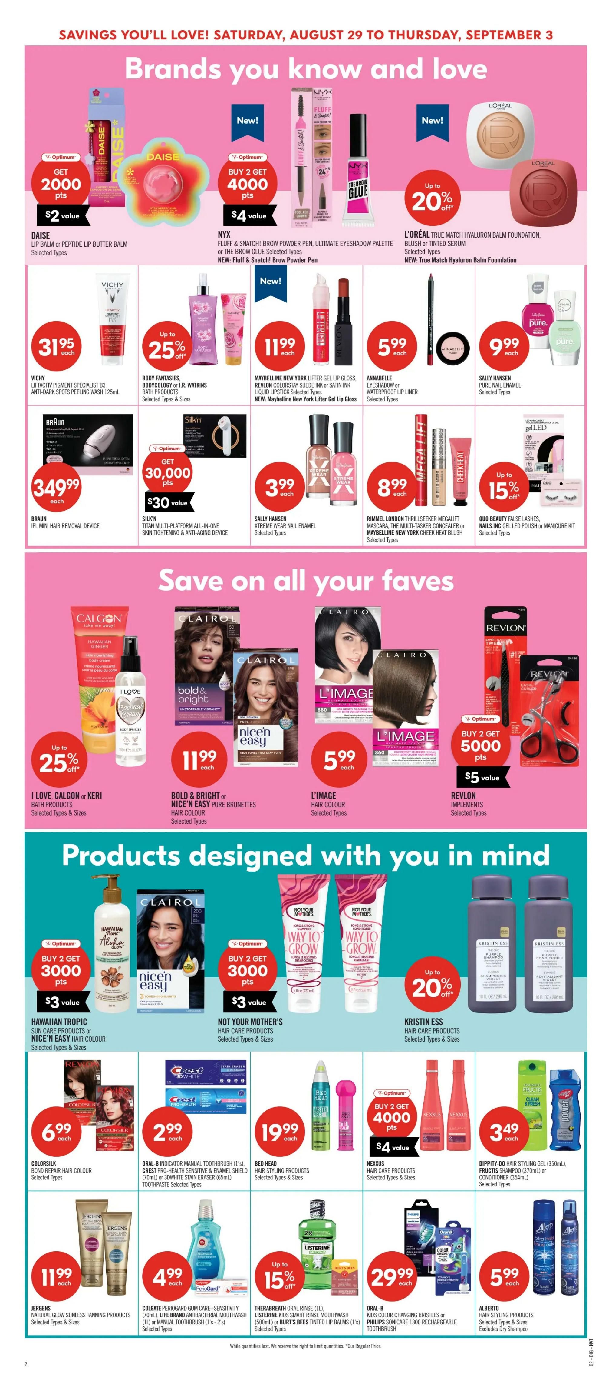 Shoppers Drug Mart (Atlantic) Flyer August 29 to September 3