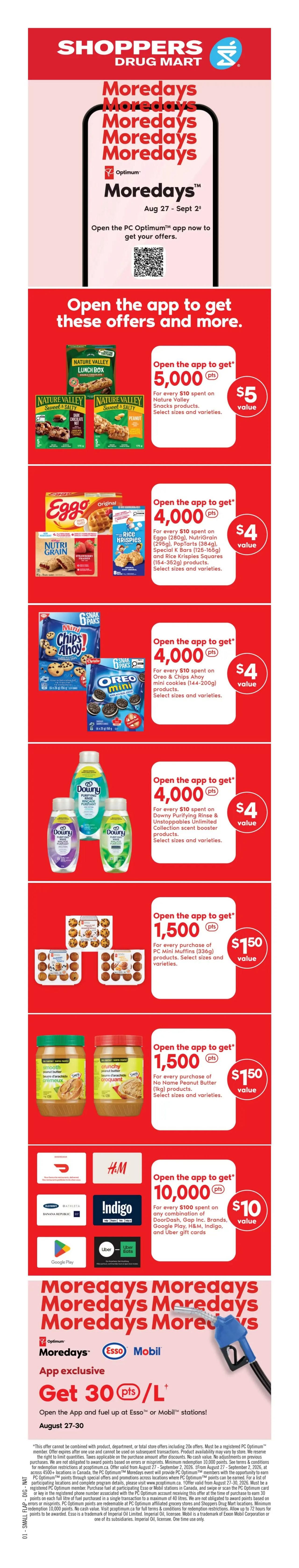 Shoppers Drug Mart (Atlantic) Flyer August 29 to September 3