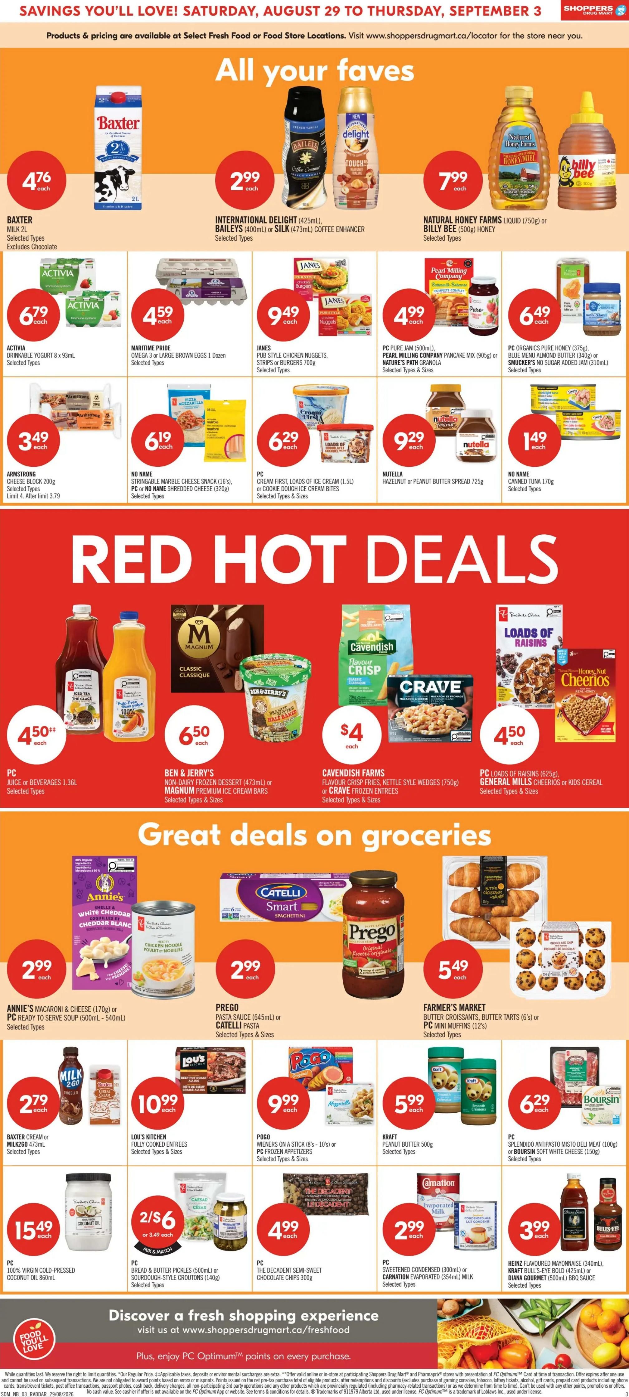 Shoppers Drug Mart (Atlantic) Flyer August 29 to September 3
