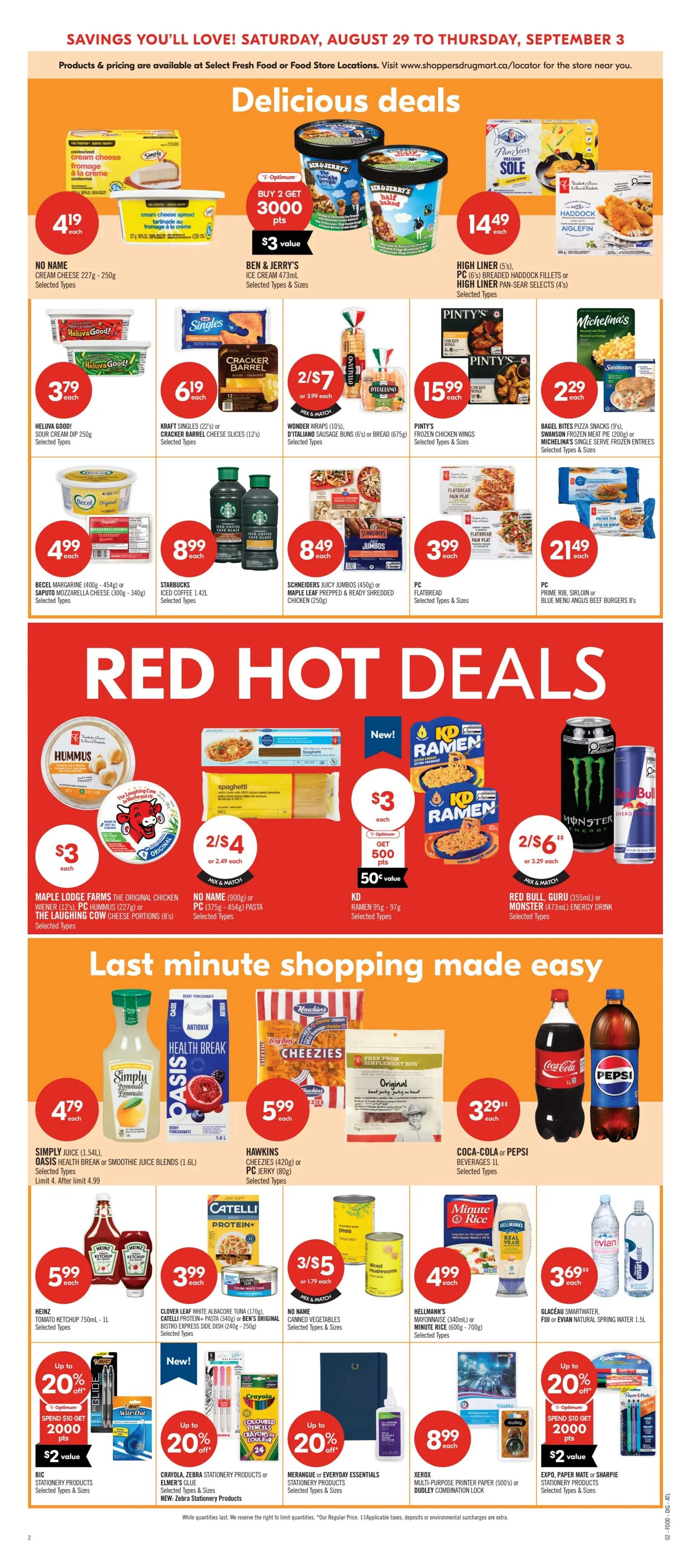 Shoppers Drug Mart (Atlantic) Flyer August 29 to September 3