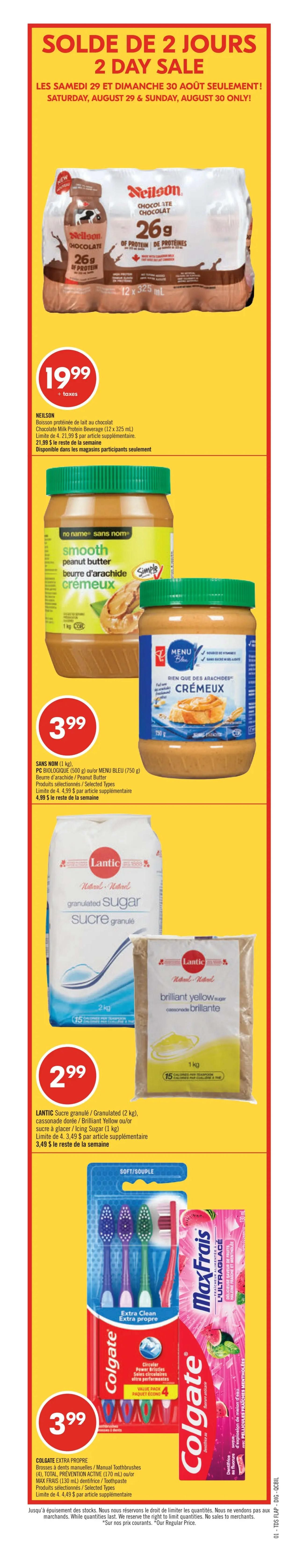 Pharmaprix Flyer August 29 to September 3