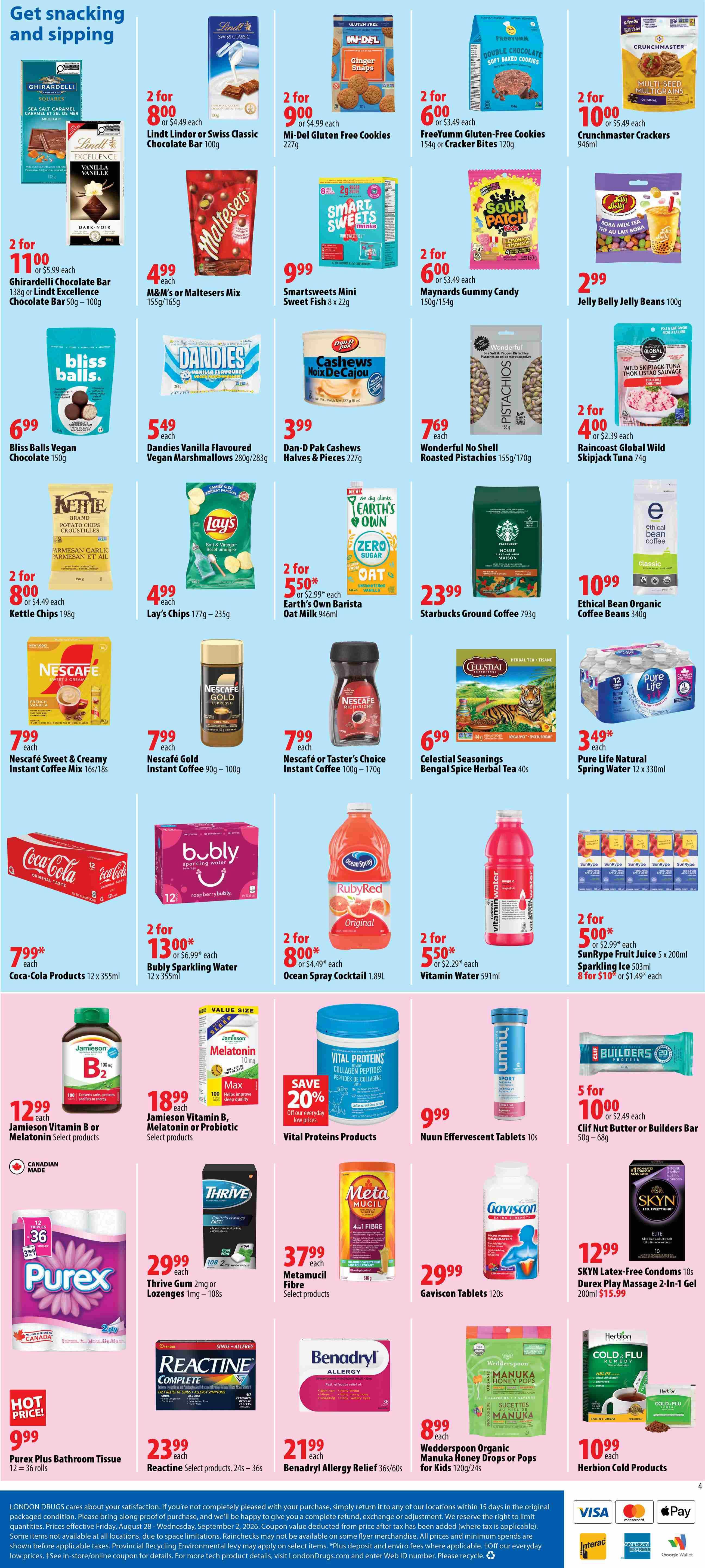 London Drugs Weekly Flyer August 28 to September 2