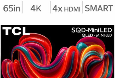 Costco: TCL 65" Class - QM8L Series - 4K UHD SQD-Mini LED TV - $1998