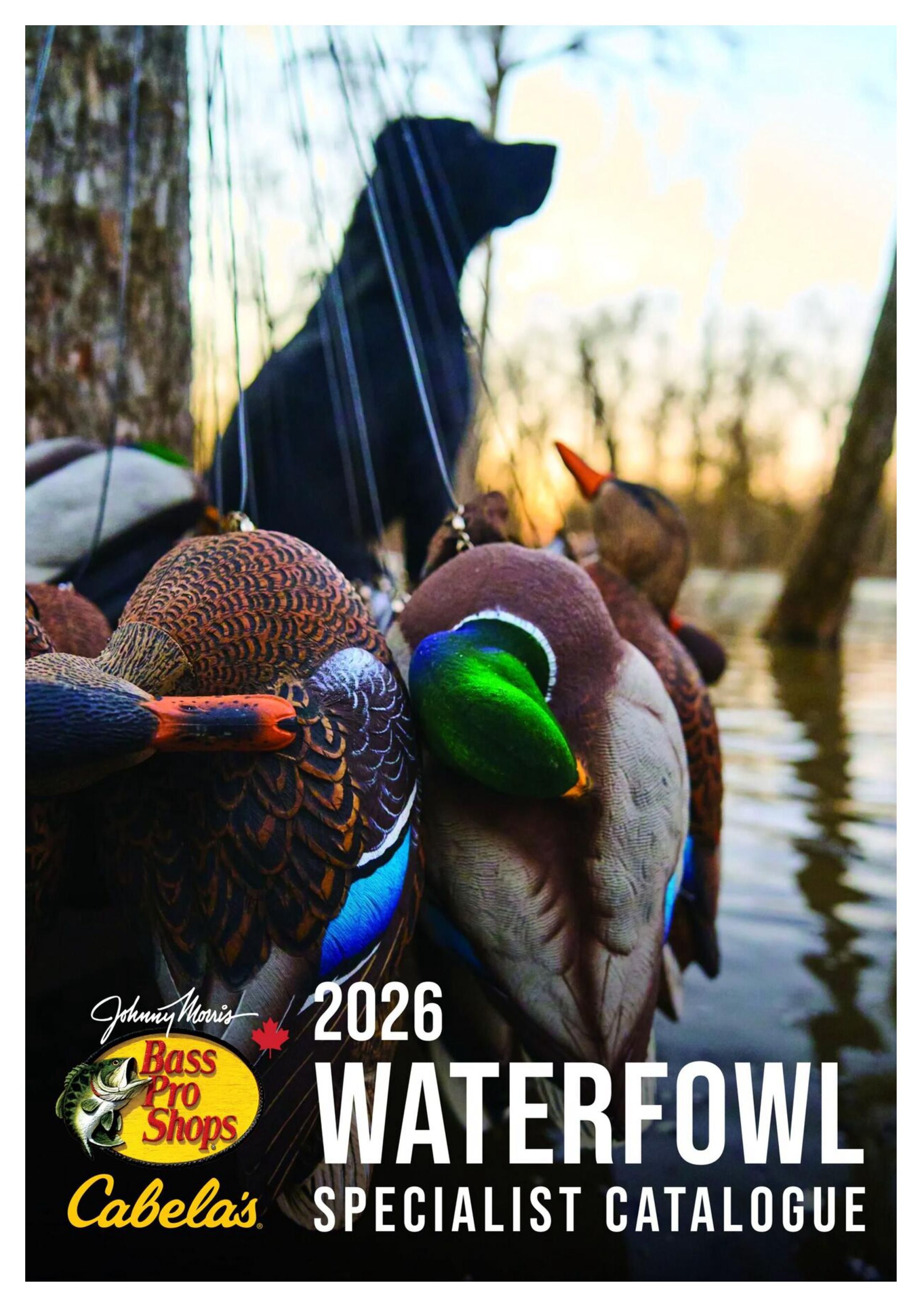 Cabela's Waterfowl Catalogue August 27 to September 23