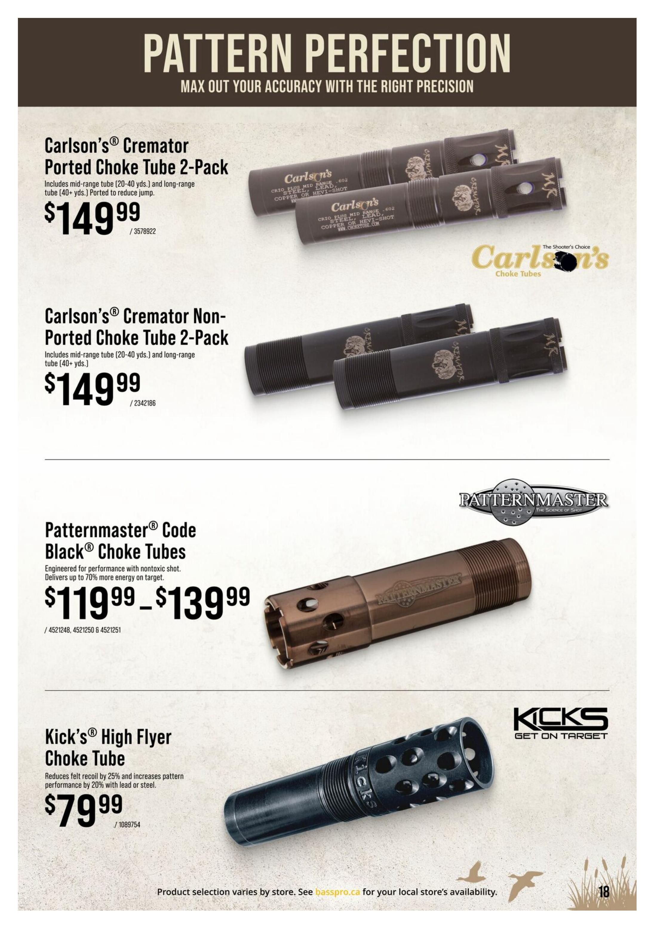 Cabela's Waterfowl Catalogue August 27 to September 23