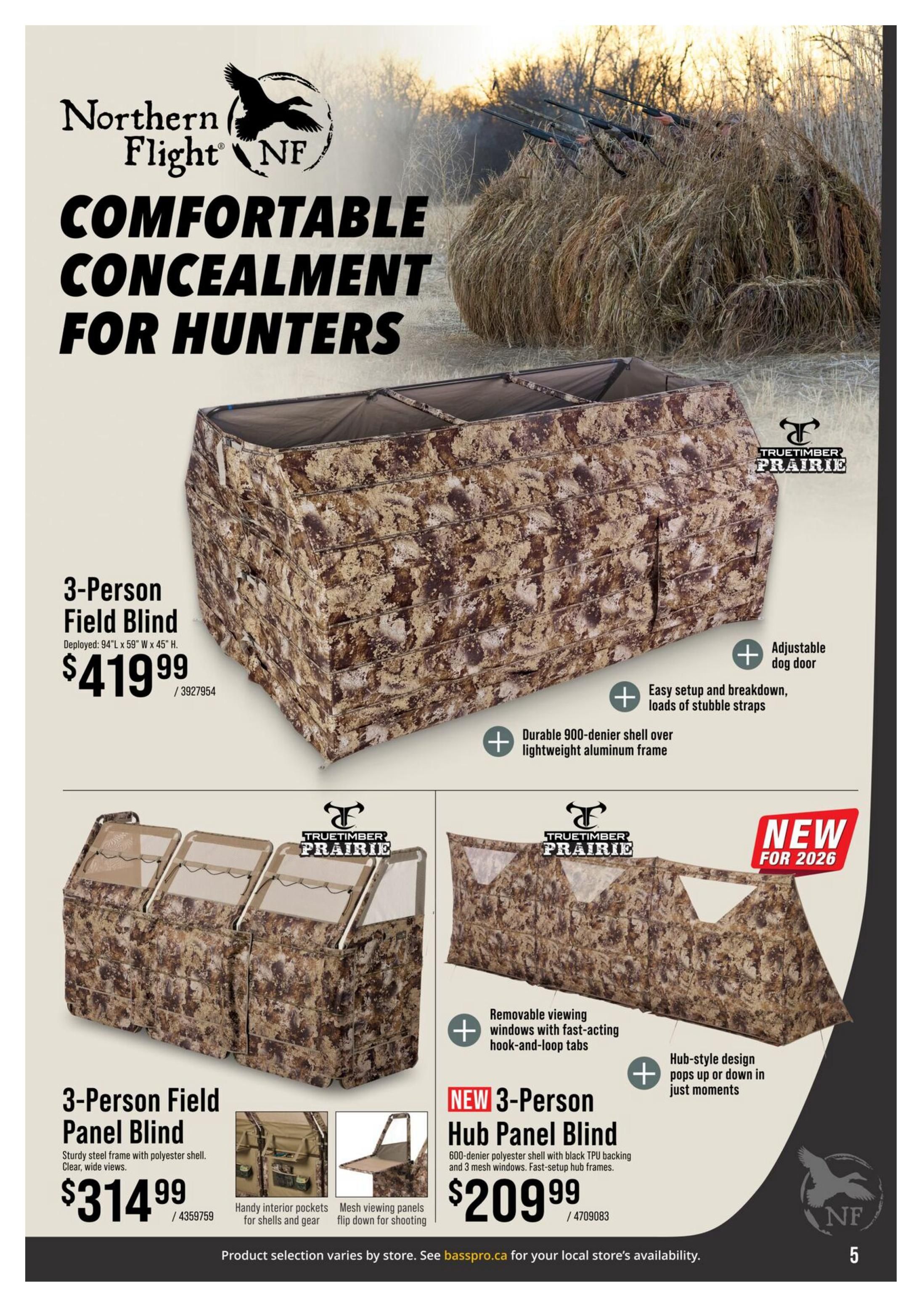 Cabela's Waterfowl Catalogue August 27 to September 23