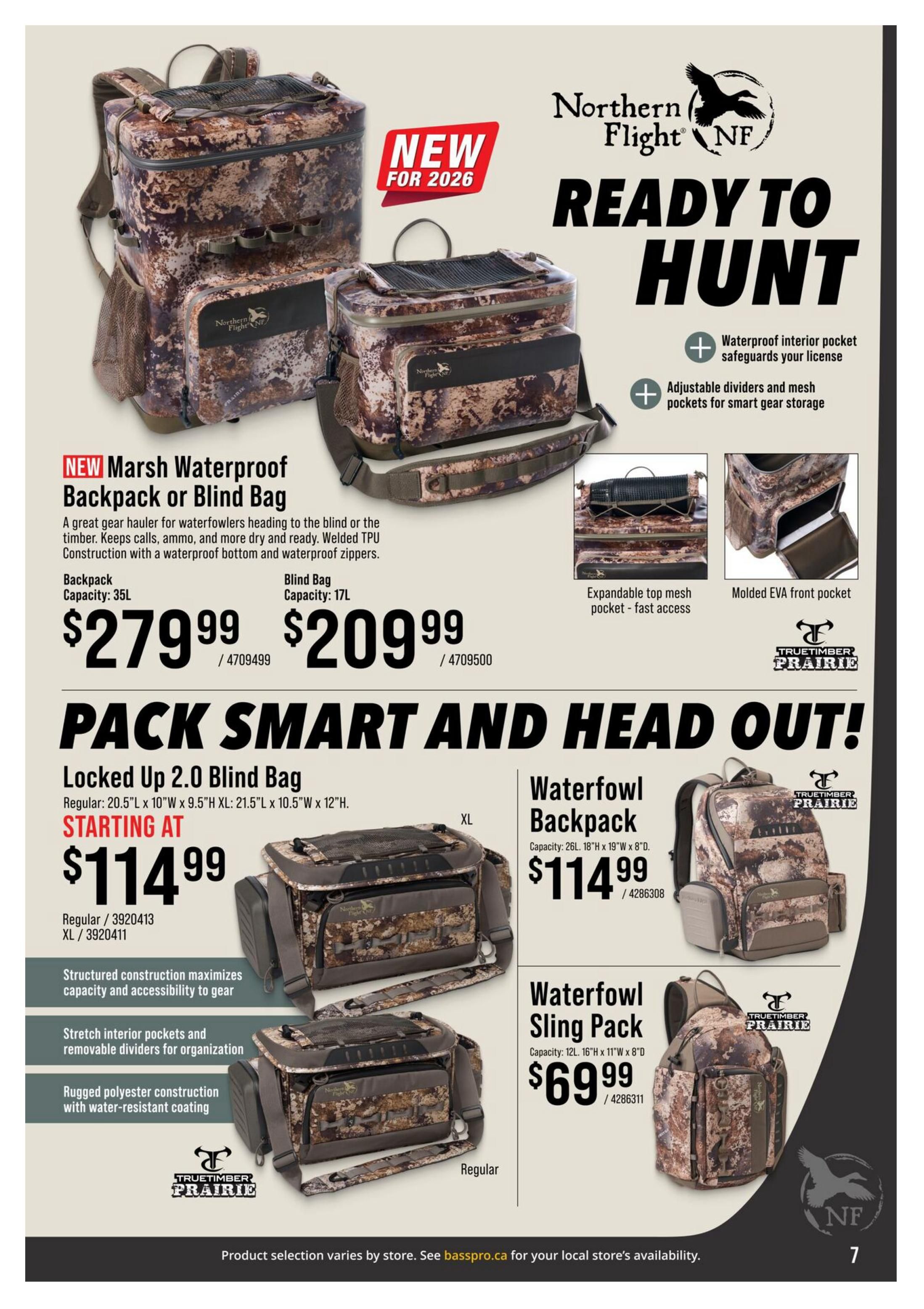 Cabela's Waterfowl Catalogue August 27 to September 23