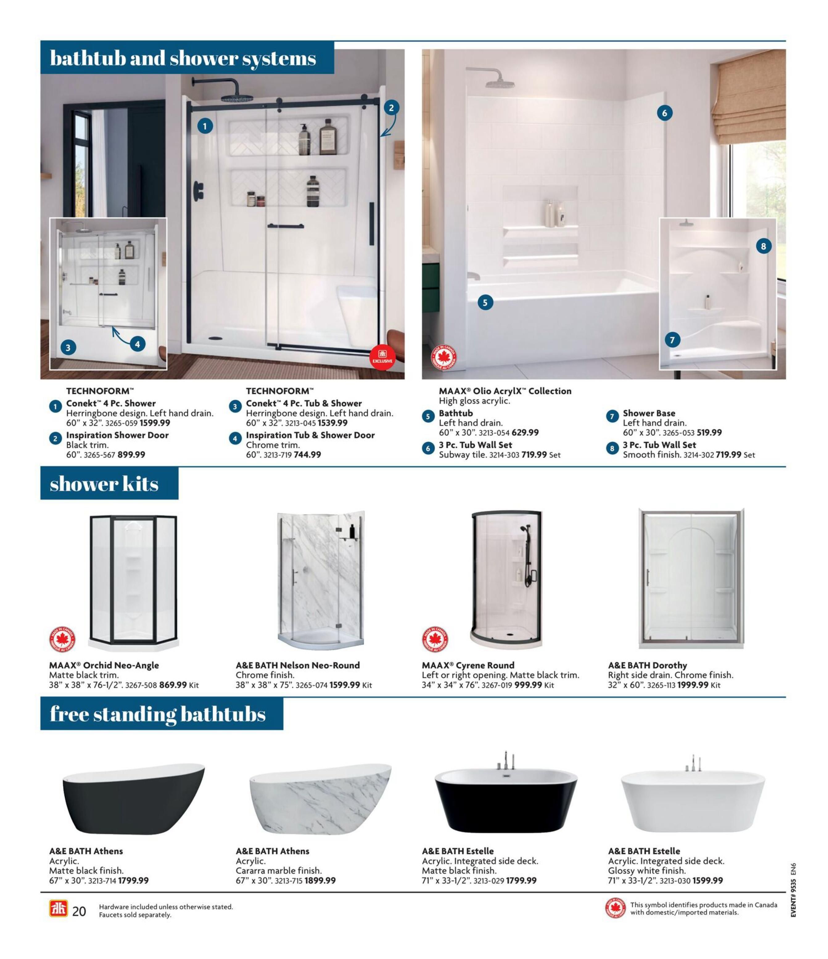 Home Hardware (ON) Kitchen And Bath Flyer August 27 to November 18