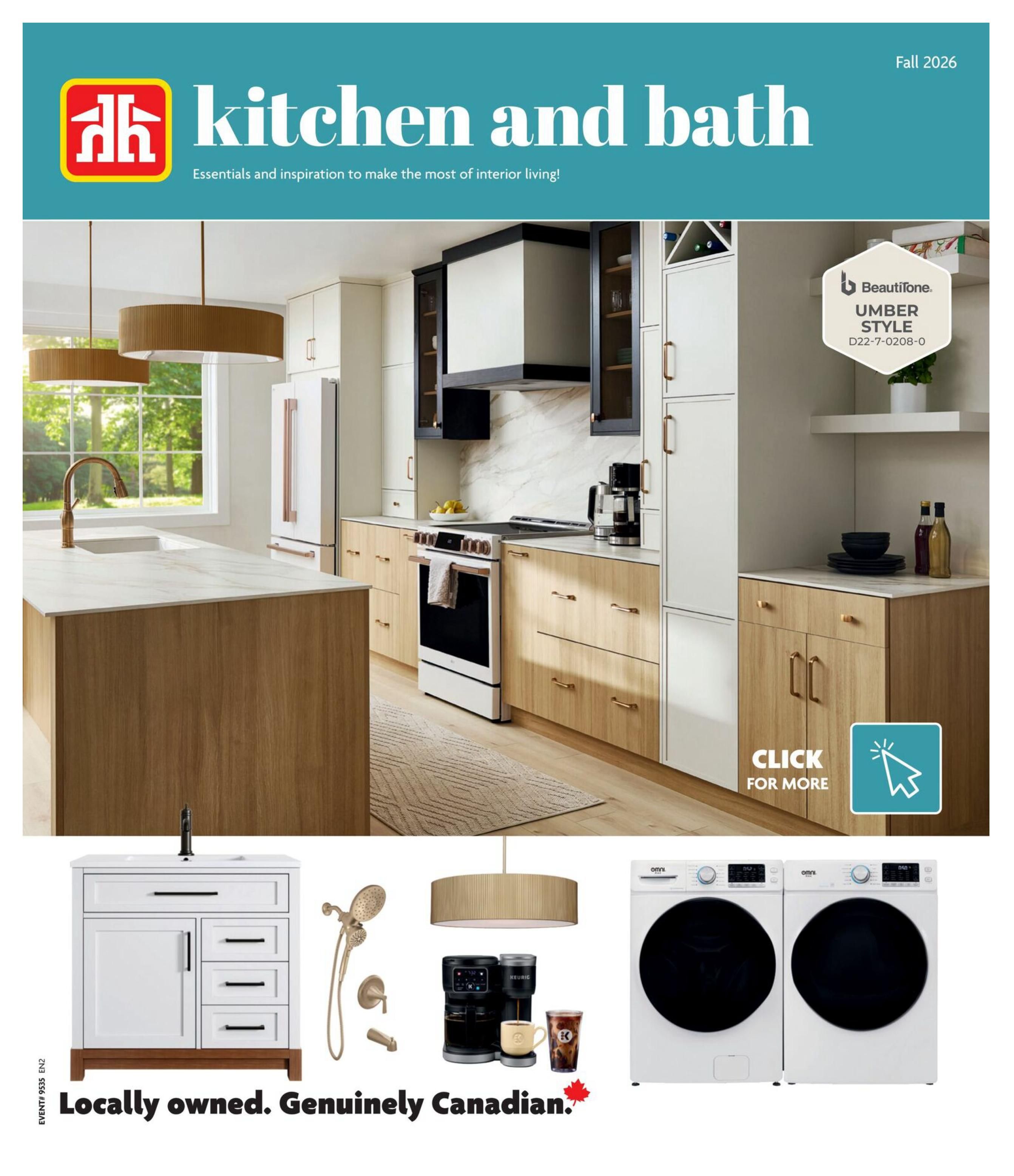 Home Hardware (Atlantic) Kitchen And Bath Flyer August 27 to November 18
