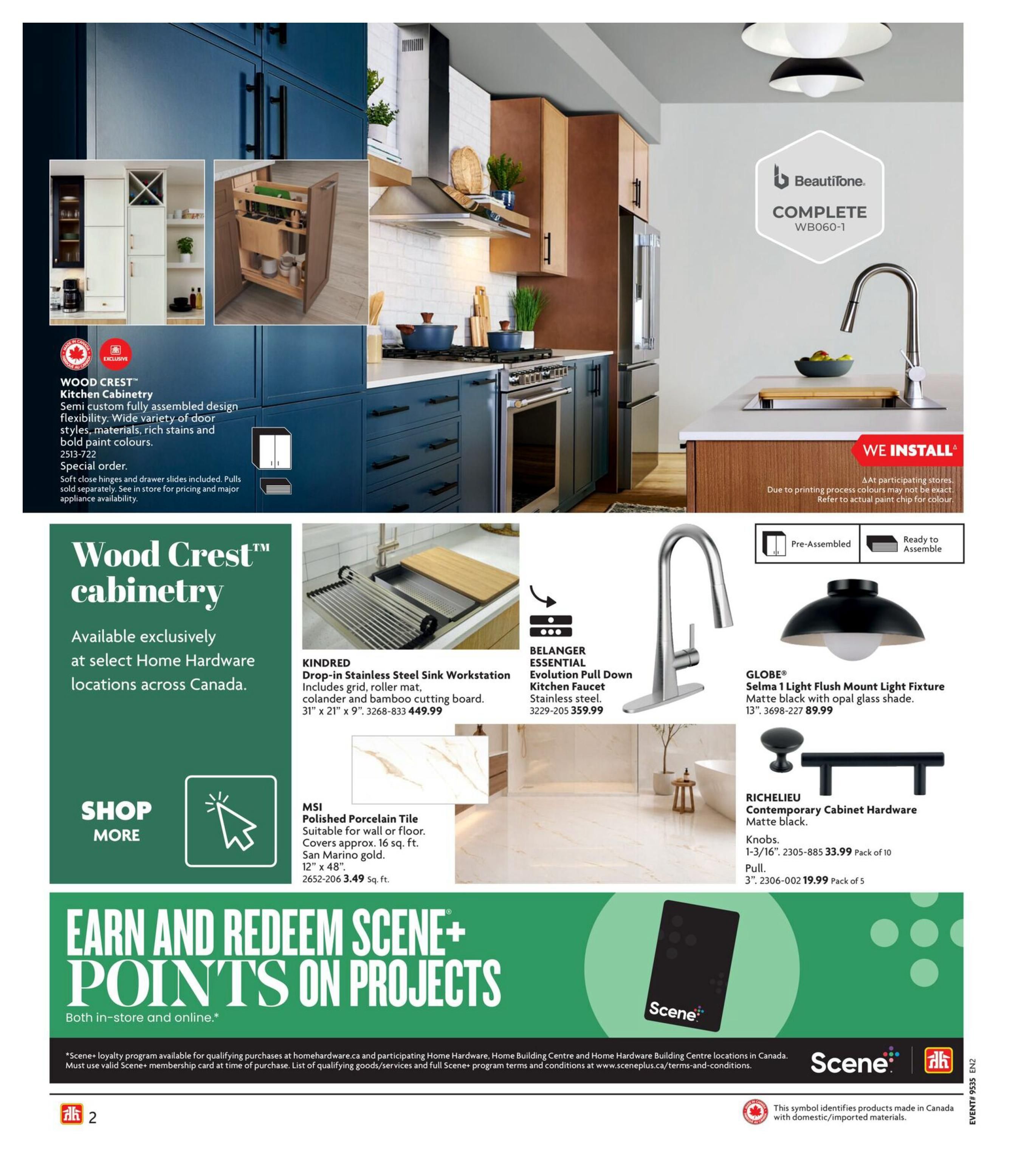 Home Hardware (Atlantic) Kitchen And Bath Flyer August 27 to November 18