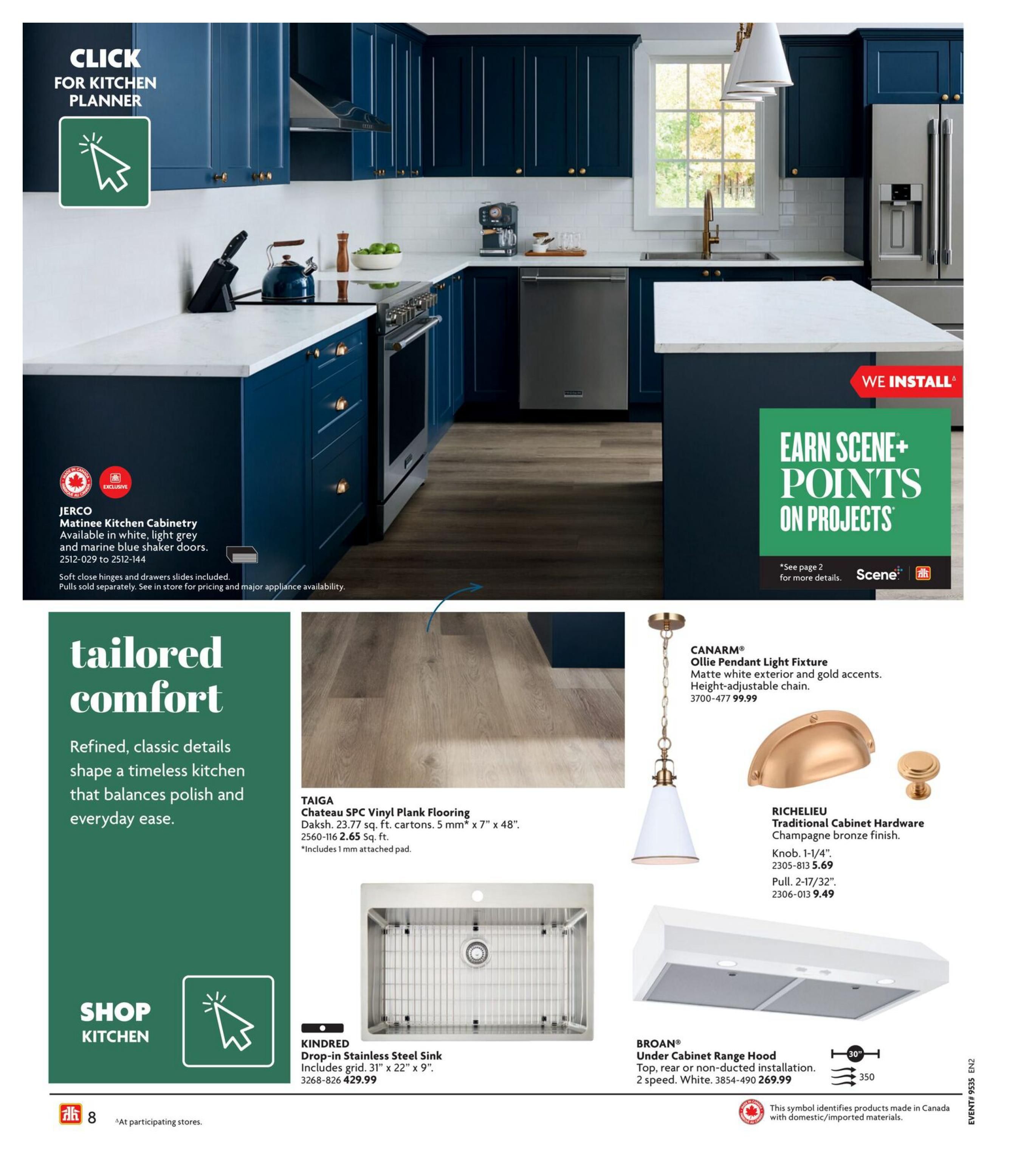 Home Hardware (Atlantic) Kitchen And Bath Flyer August 27 to November 18