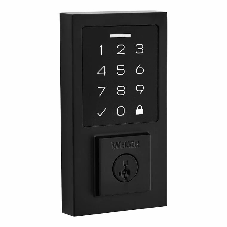 Home Depot: Weiser SmartCode Touchpad Matte Black Keyless Door Deadbolt - $129 (was $199) Home Depot: Weiser SmartCode Touchpad Matte Black Keyless Door Deadbolt - $129 (was $199)