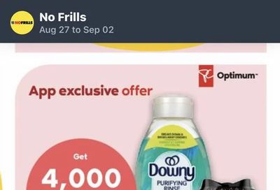 No Frills: Downy Unstoppables Unlimited Scent Booster 303g for $3.99 (PM) + Buy 3 Get 4K PCO Pts