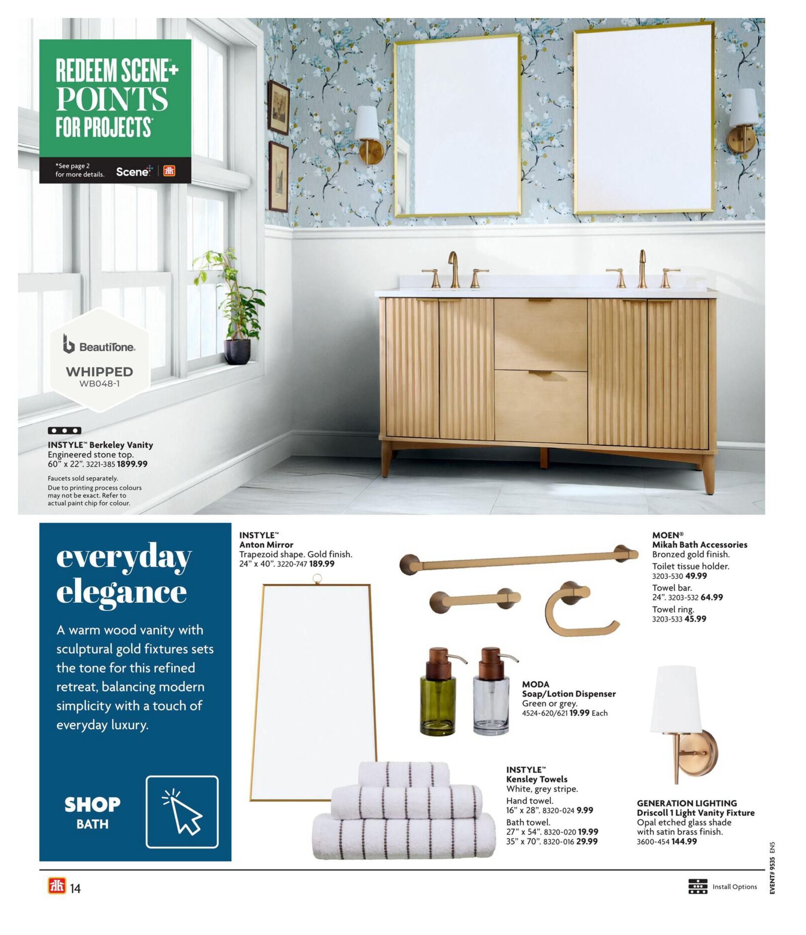Home Hardware (BC) Kitchen And Bath Flyer August 27 to November 18