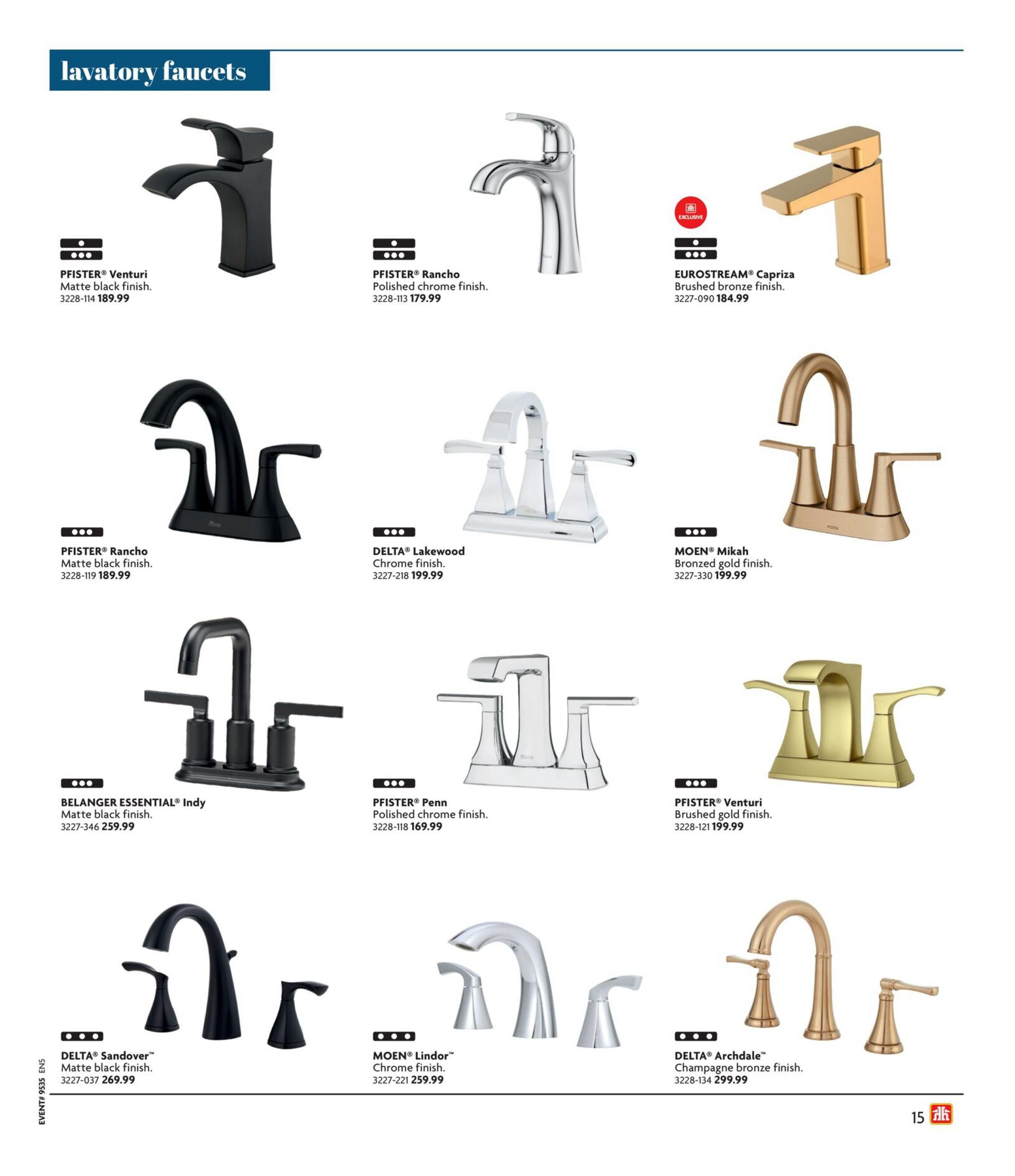 Home Hardware (BC) Kitchen And Bath Flyer August 27 to November 18