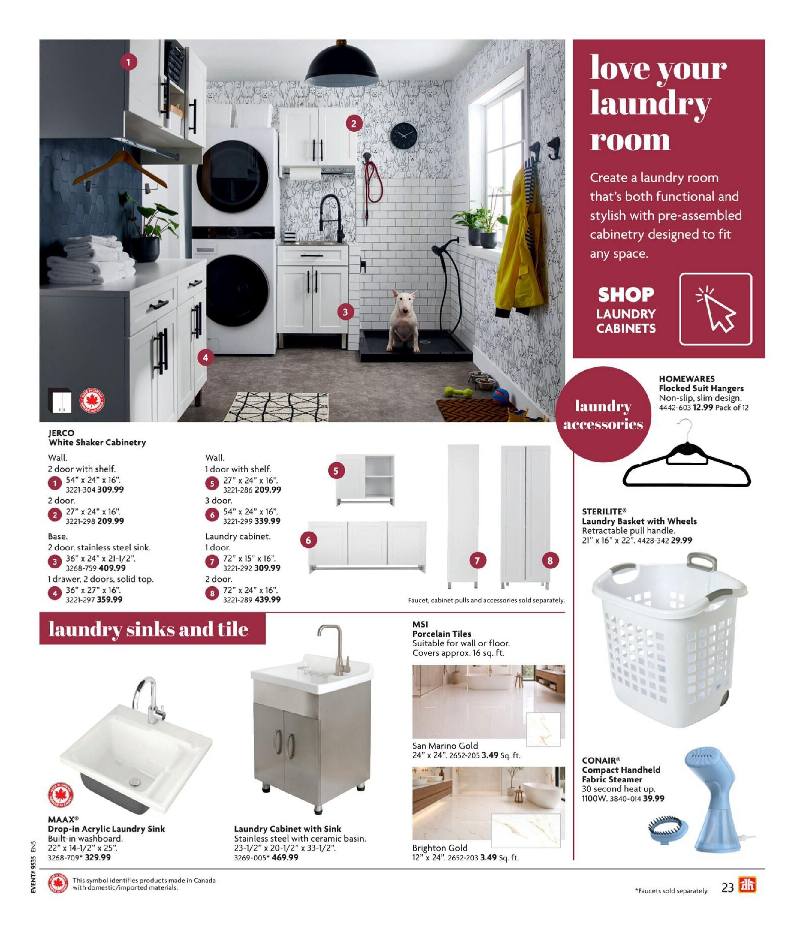 Home Hardware (BC) Kitchen And Bath Flyer August 27 to November 18