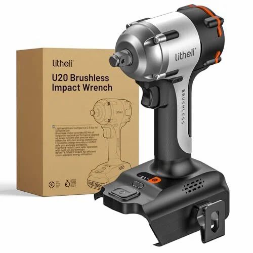 Amazon.ca: Litheli 20V Brushless Impact Wrench 1/2 inch, Max 332Ft-lbs, Tool Only, $20 Amazon.ca: Litheli 20V Brushless Impact Wrench 1/2 inch, Max 332Ft-lbs, Tool Only, $20