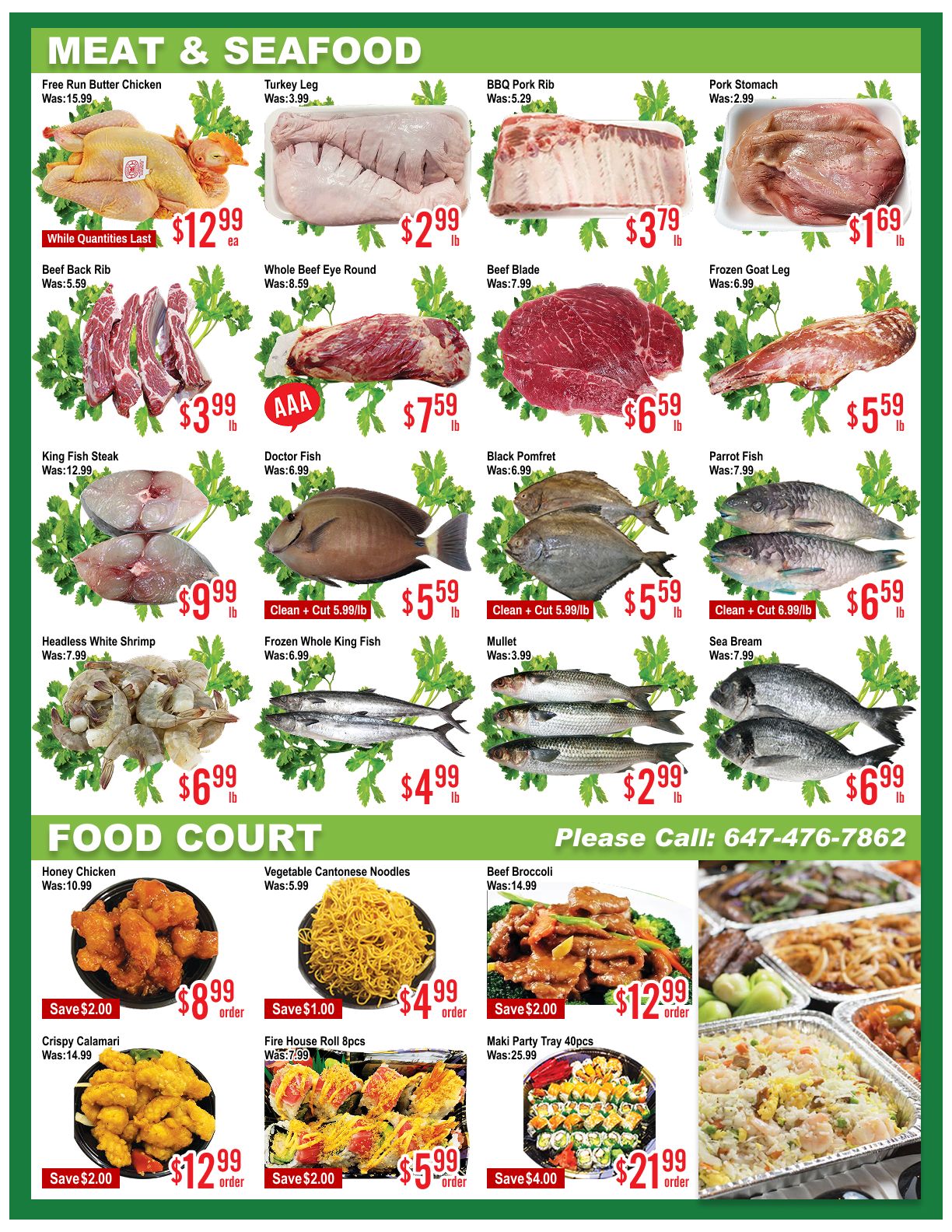 Skyland Food Mart Flyer August 28 to September 3