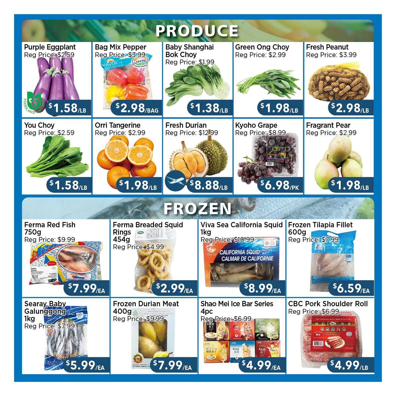 Blue Sky Supermarket (North York) Flyer August 28 to September 3