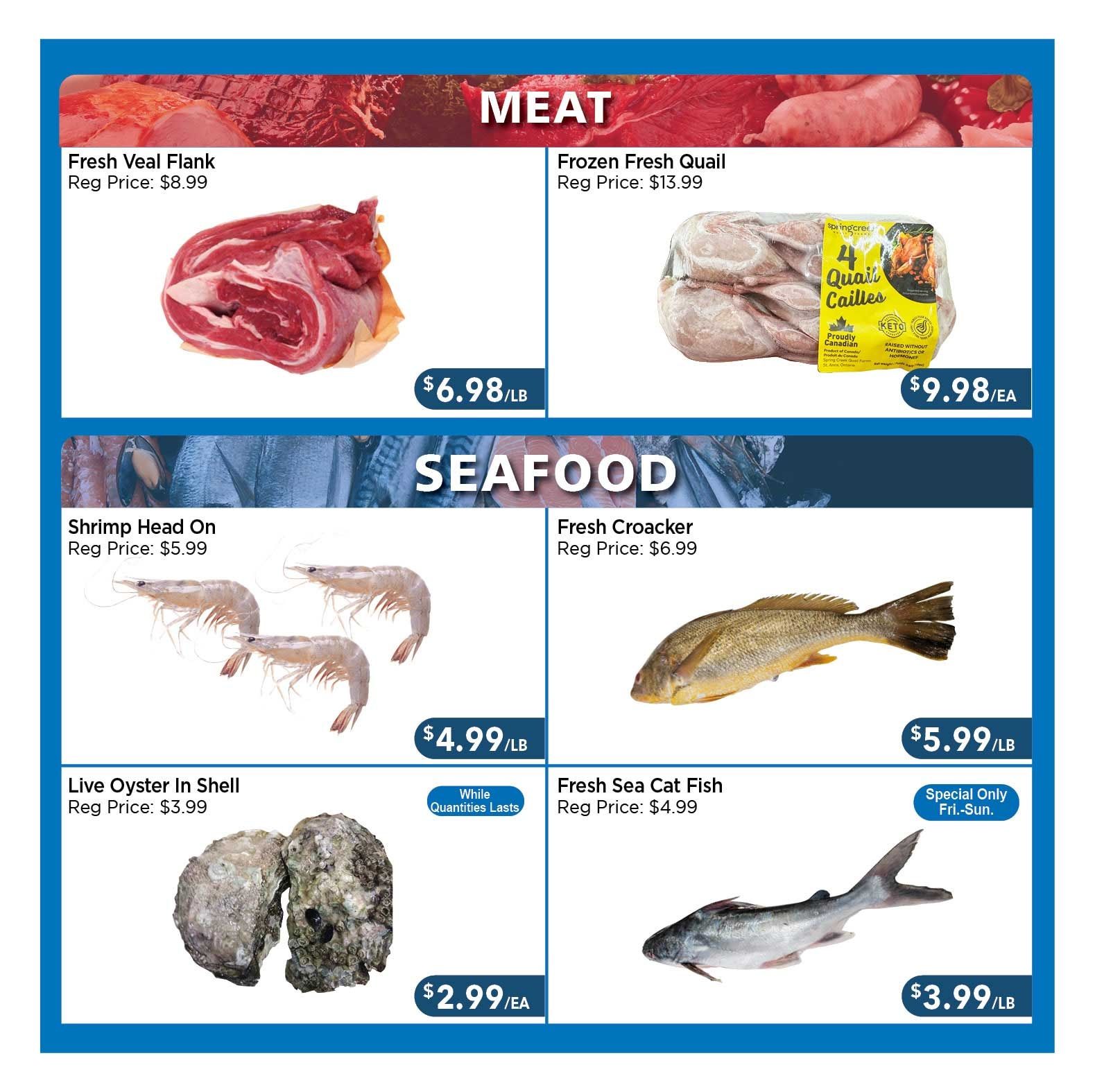Blue Sky Supermarket (North York) Flyer August 28 to September 3
