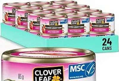 Amazon.ca: Clover Lead Thai Chili Tuna 24pack - $29.76
