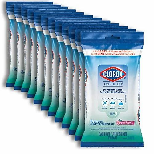 Amazon.ca: Clorox On-The-Go Disinfecting Wipes, Fresh Meadow, 15 Count $14.82 w/ S&S Amazon.ca: Clorox On-The-Go Disinfecting Wipes, Fresh Meadow, 15 Count $14.82 w/ S&S