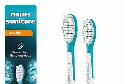 Amazon.ca: Philips Sonicare for Kids Replacement Brush Heads, 2-Pack, 6 Month Supply $9.45