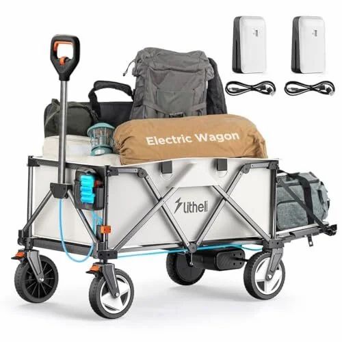 Amazon.ca: LiTHELi Electric Utility Wagon Cart, 200L Capacity, 300 lbs Load - $129.99 Amazon.ca: LiTHELi Electric Utility Wagon Cart, 200L Capacity, 300 lbs Load - $129.99