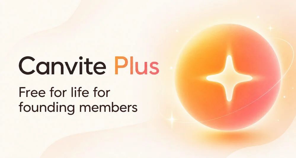 Canvite Plus plan free forever Canvite Plus plan free forever