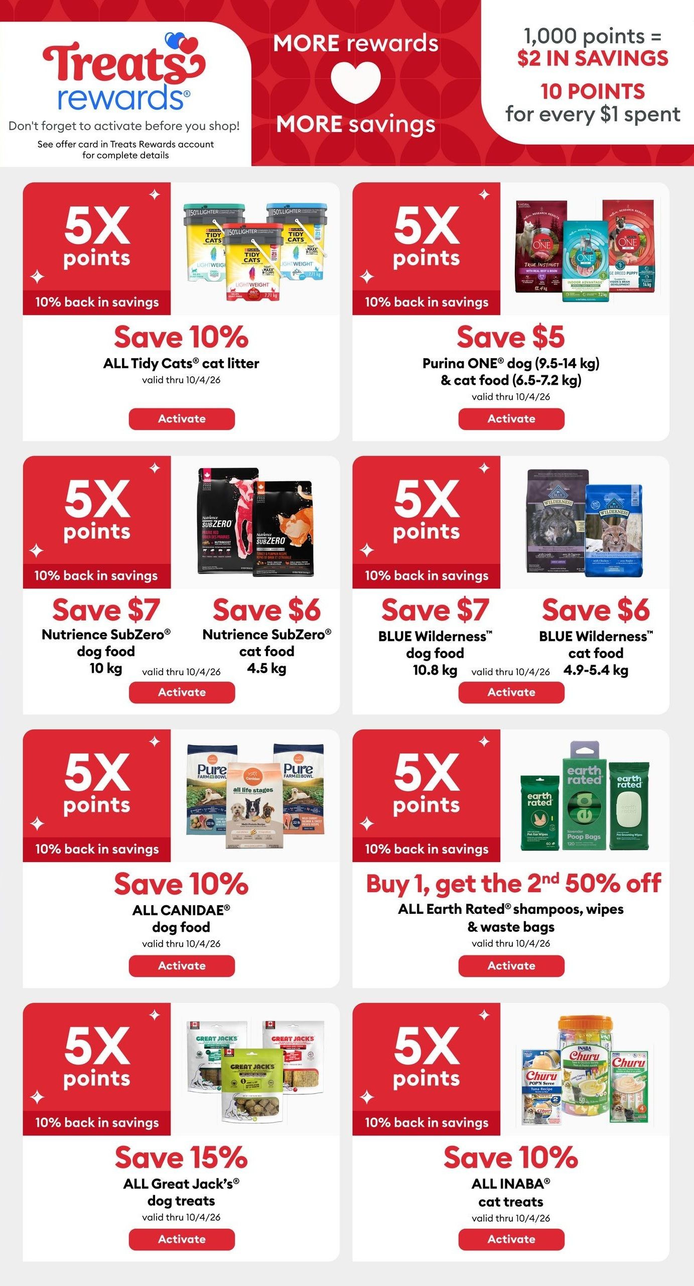PetSmart Flyer August 31 to October 4