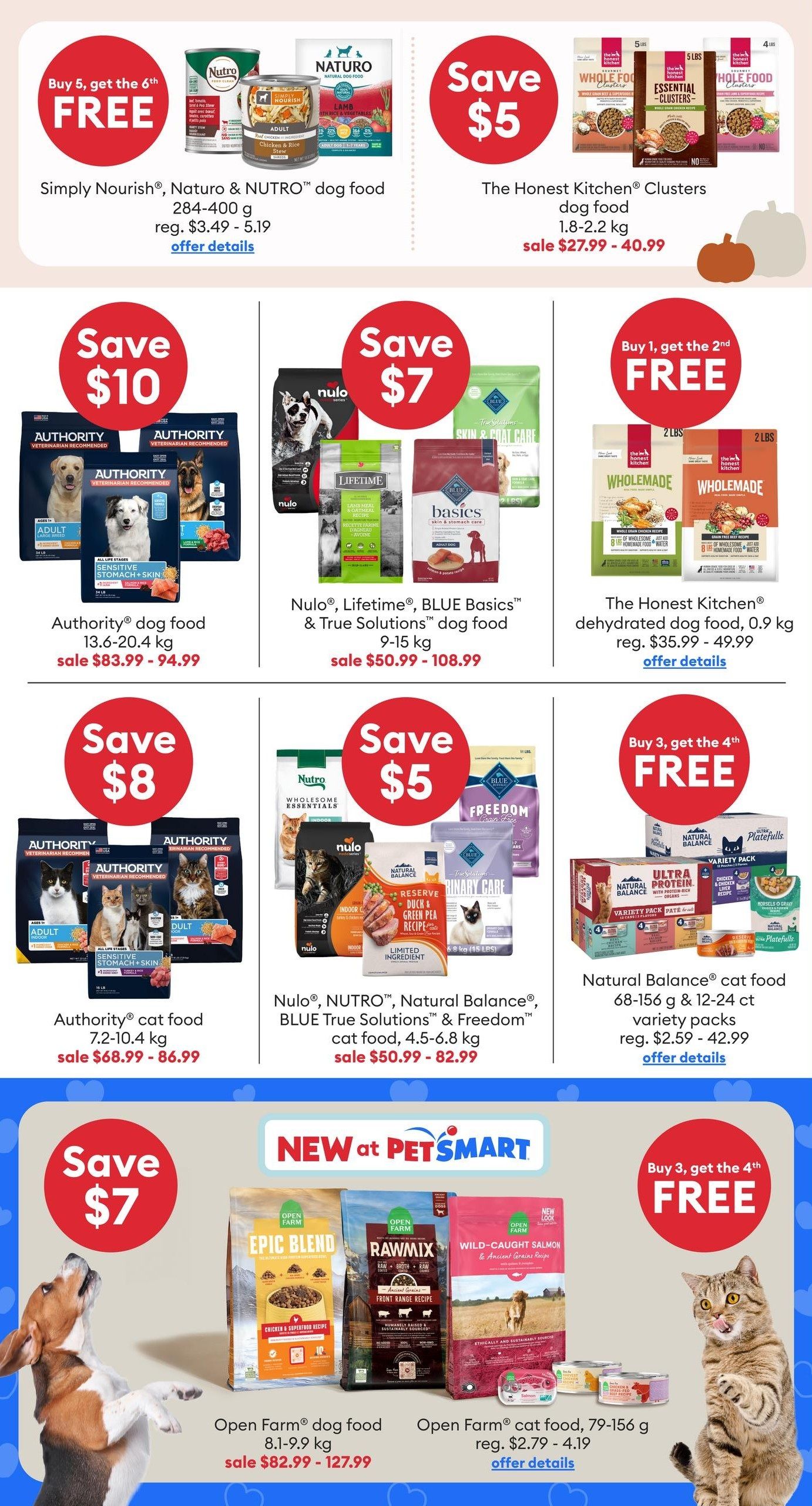 PetSmart Flyer August 31 to October 4