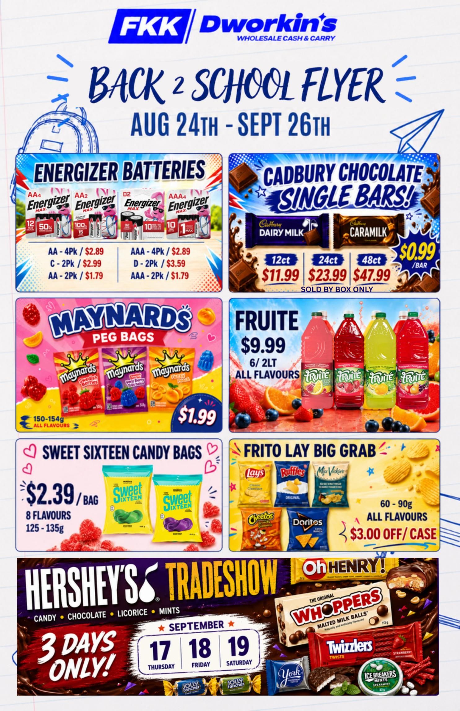 FKK Wholesale Cash & Carry Flyer August 24 to September 26