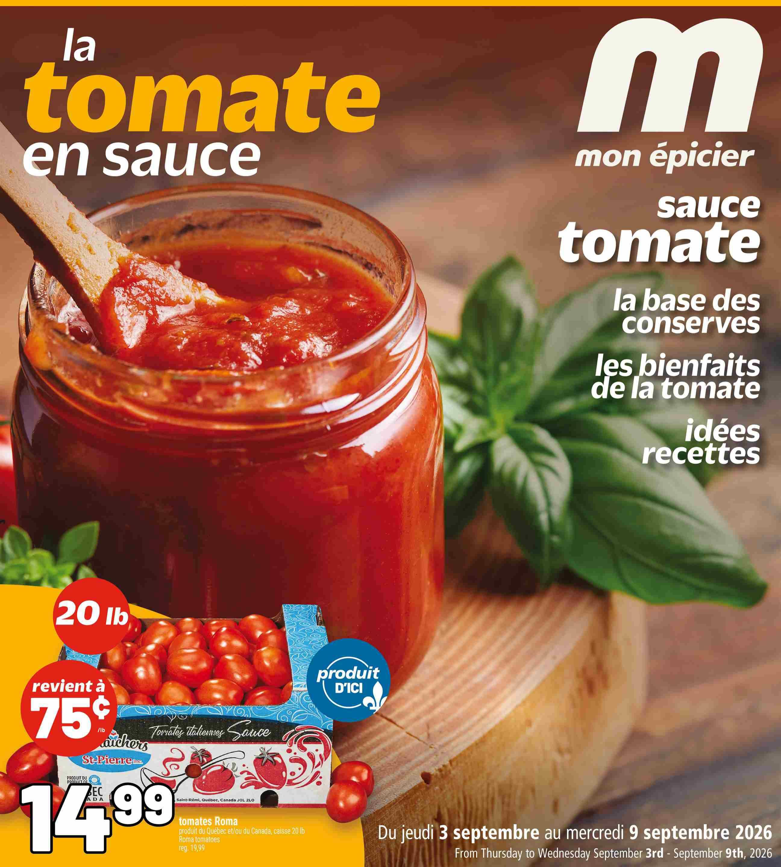 Metro (QC) Flyer September 3 to 9