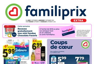 Familiprix Extra Flyer September 3 to 9