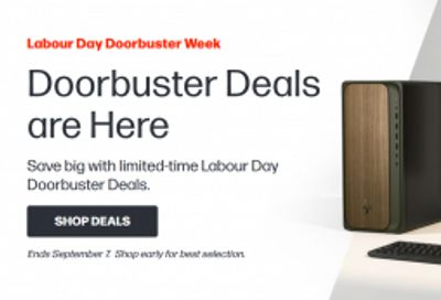 HP Canada Labour Day Event Sale + Doorbuster Deals + Buy More, Save More up to $220 with Promo Code