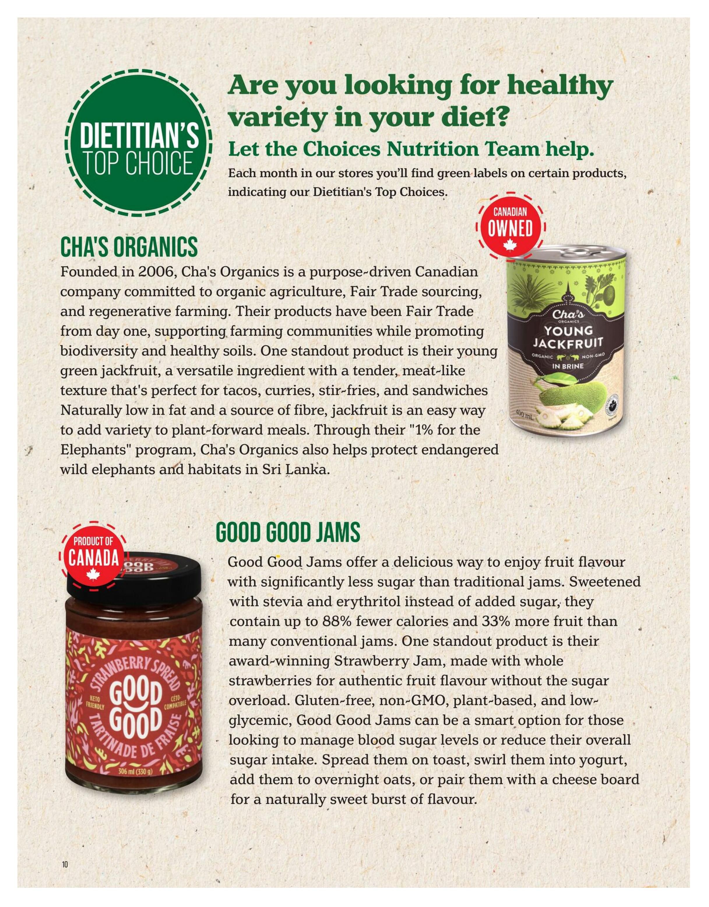 Choices Market HeartBeet Monthly Flyer September 1 to 30