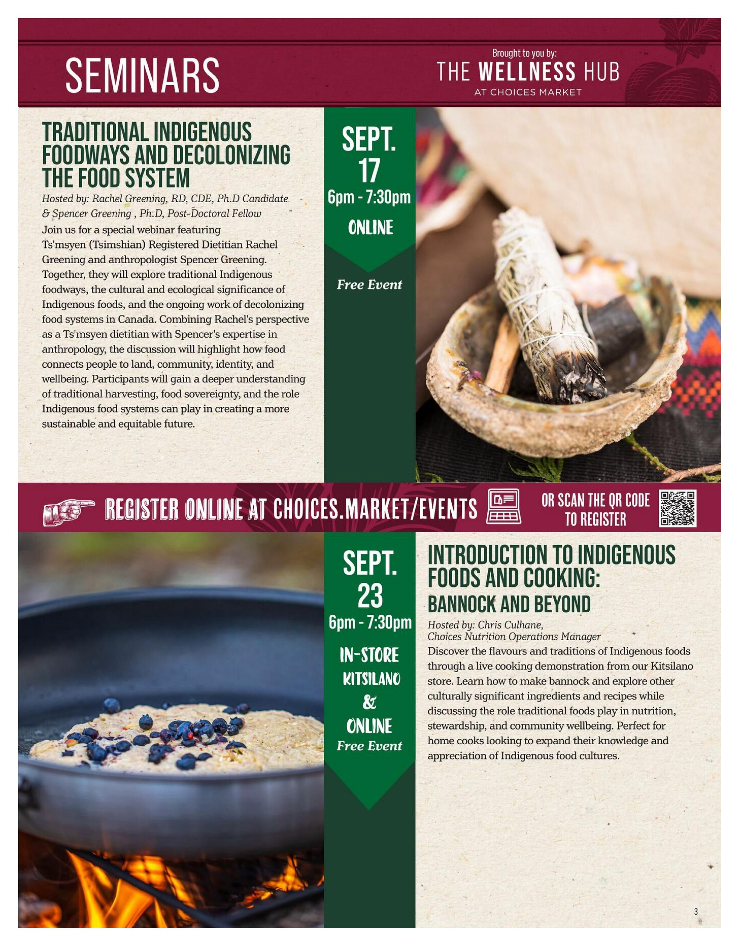 Choices Market HeartBeet Monthly Flyer September 1 to 30