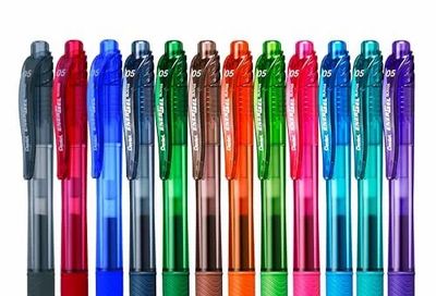Amazon.ca: Pentel EnerGel X Liquid Gel Pens, 0.5mm Fine Point, 12 pens / 12 colours = $11.70 (-53% Off , regular: $24.83)