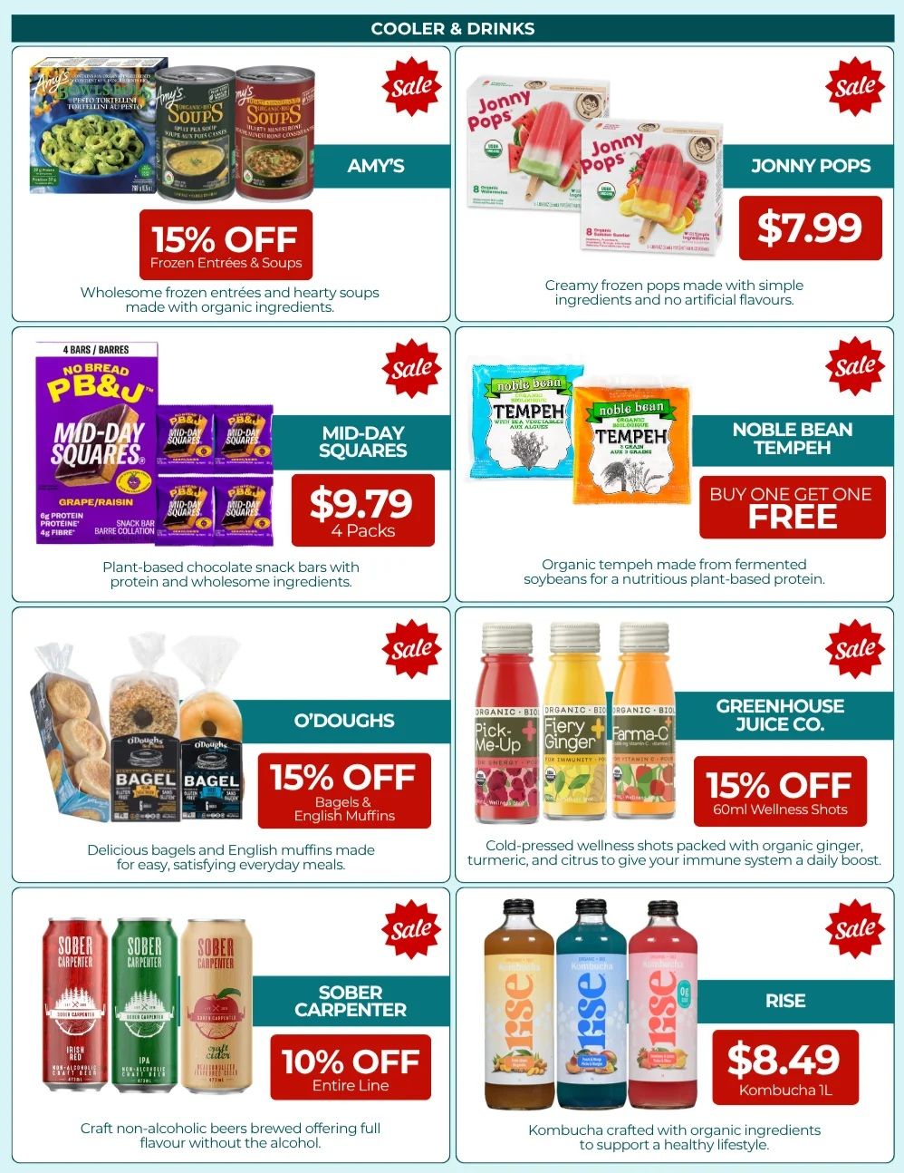 Natural Food Pantry Flyer September 1 to 30