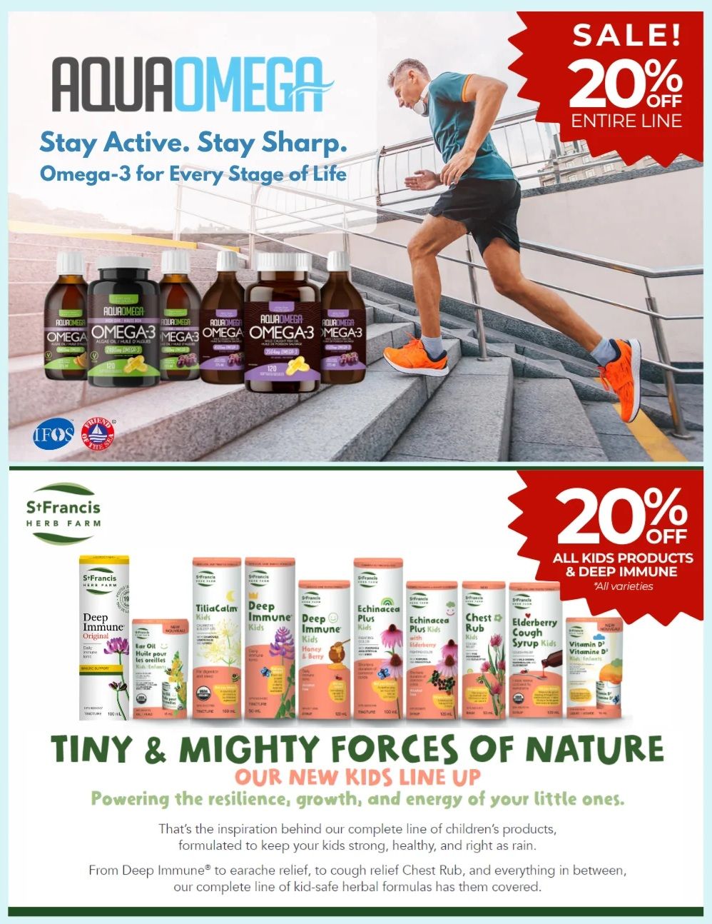 Natural Food Pantry Flyer September 1 to 30