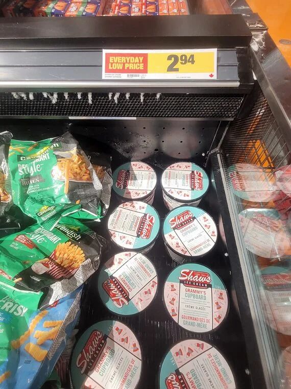 Loblaws (Burnhamthorpe & The East Mall): Shaw's Grammy's Cupboard Ice Cream 1.5l - $2.94 ***YMMV*** Loblaws (Burnhamthorpe & The East Mall): Shaw's Grammy's Cupboard Ice Cream 1.5l - $2.94 ***YMMV***