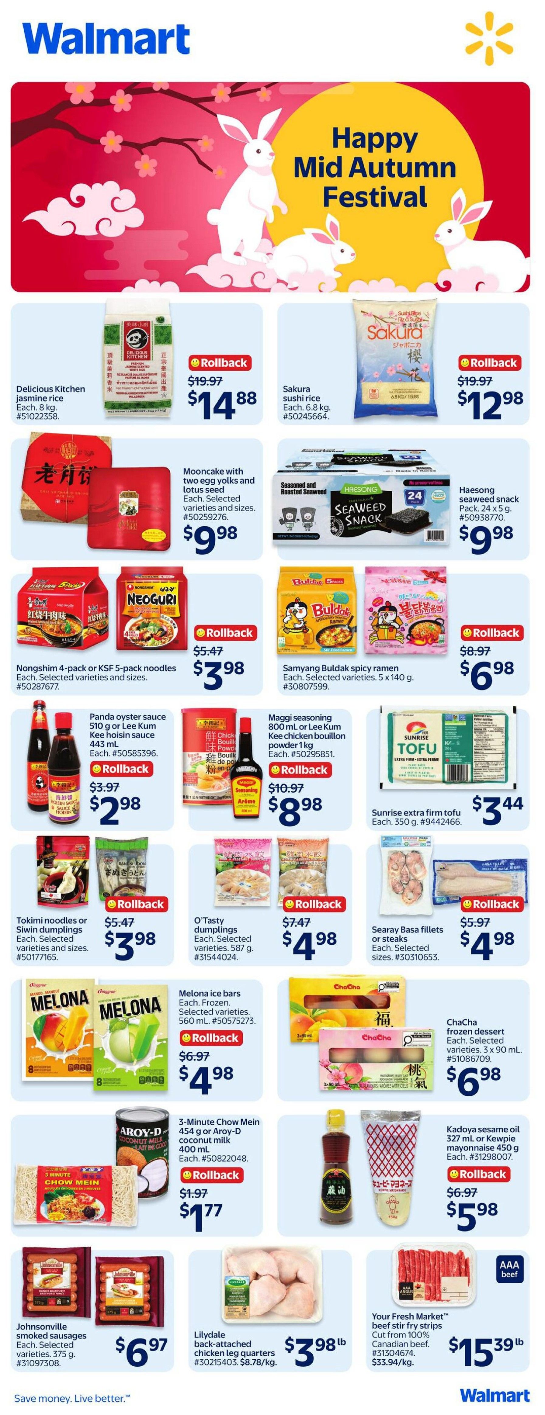 Walmart (West) Flyer September 3 to 9