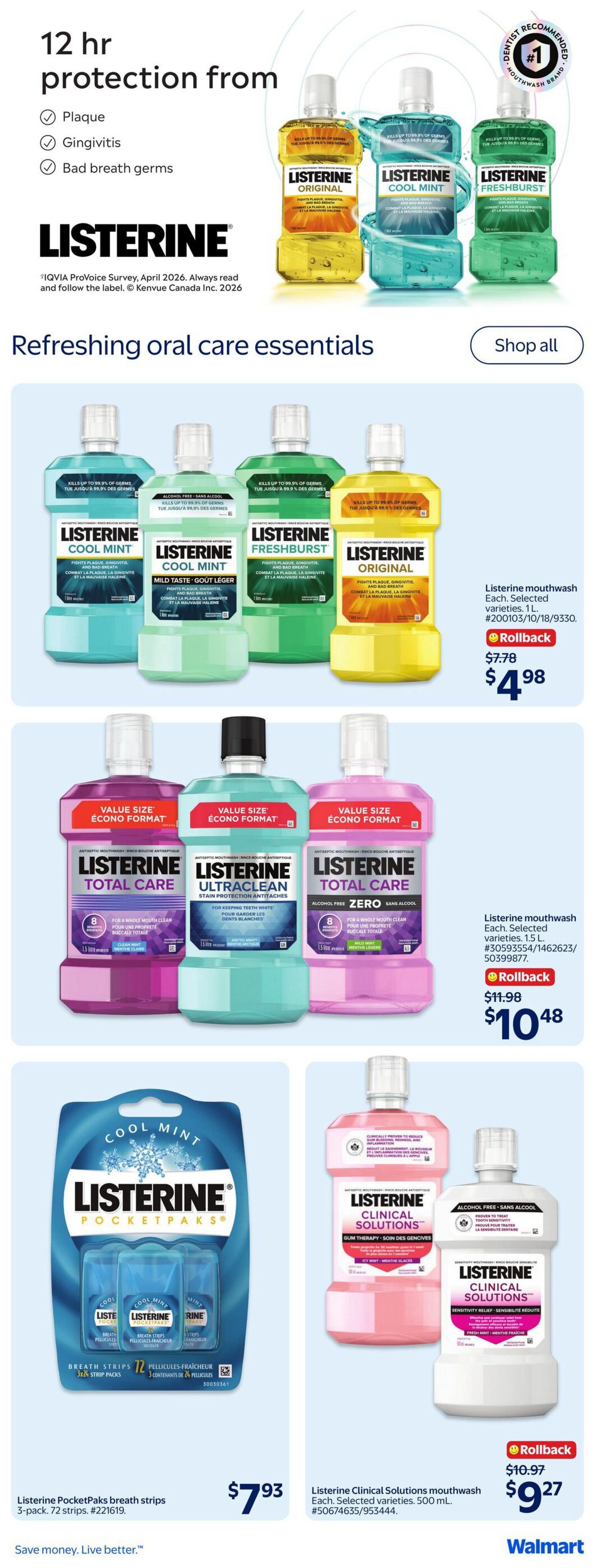 Walmart (West) Flyer September 3 to 9
