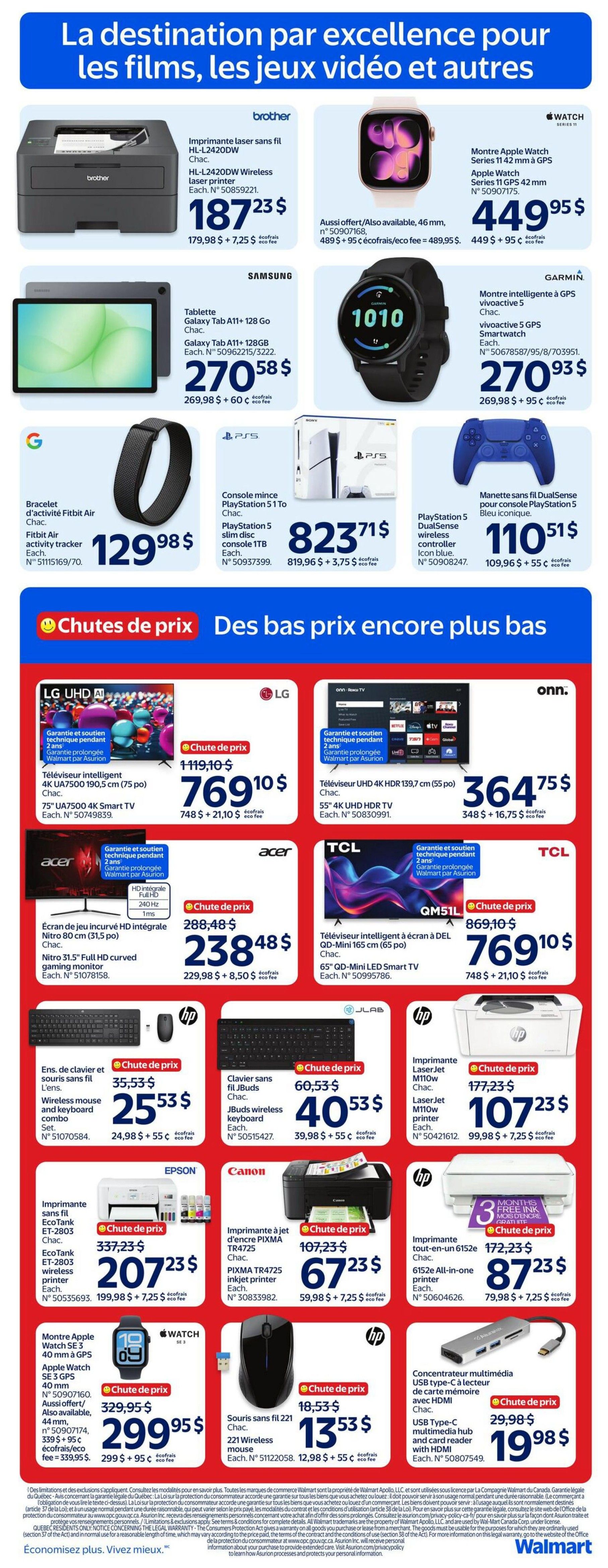 Walmart (QC) Flyer September 3 to 9